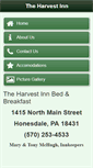 Mobile Screenshot of harvestinnbnb.com